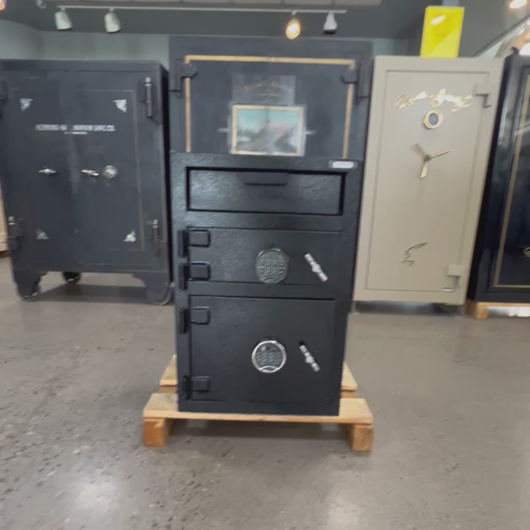 USED Dual Compartment Drop Safe, view 3