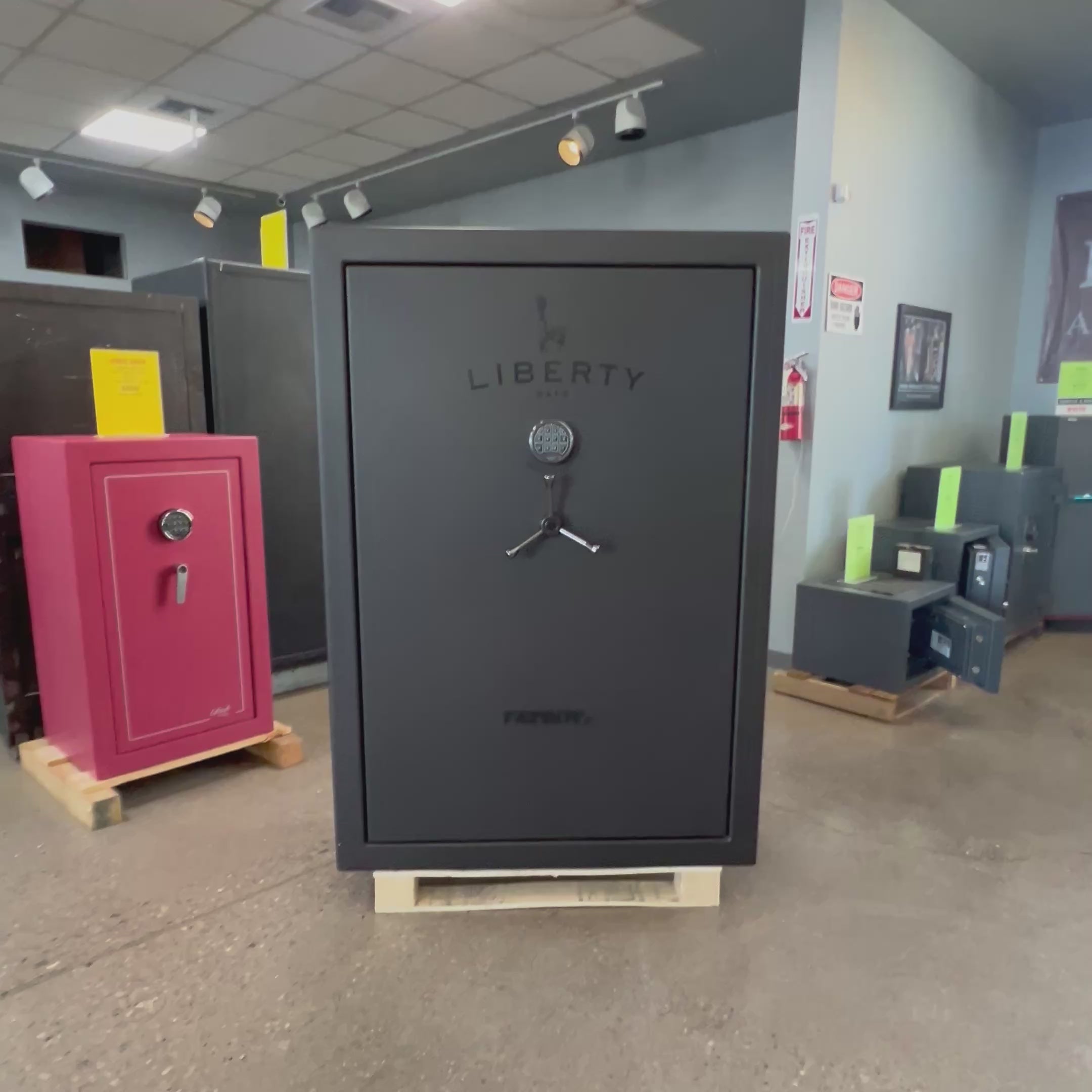 USED Liberty Fatboy Jr. Gun safe, view 3