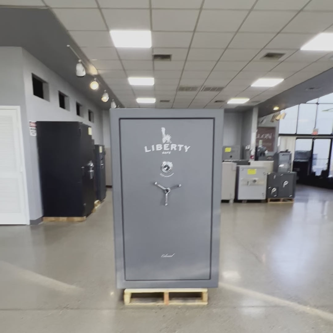 USED Liberty Colonial 30 Gun Safe-3