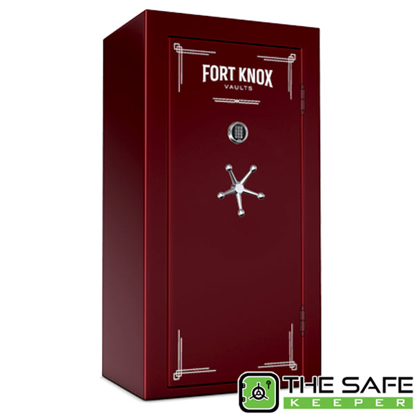 Fort Knox Titan 6637 Gun Safe | Burgundy Wine Color, image 1 