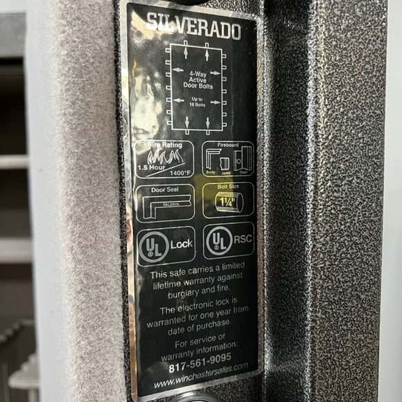 Used Winchester Silverado 51 Gun Safe, photo 5