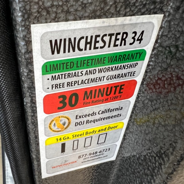 Used Winchester 45 Gun Safe