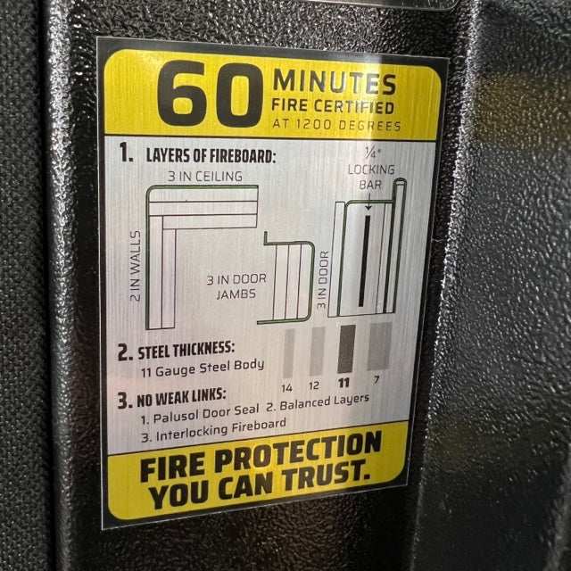 Used Liberty Colonial 50 Extreme Gun Safe