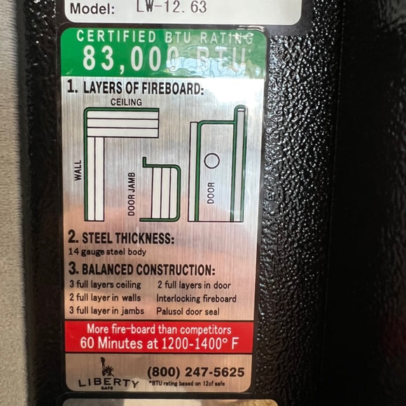Used Liberty Home Safe 12, photo 6