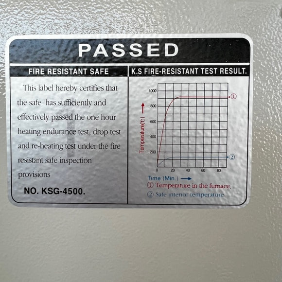 USED Baron FBS4022C Home Safe, photo 5