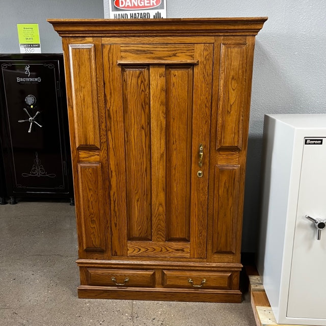 USED Hidden Gun Safe Cabinet, image 1 