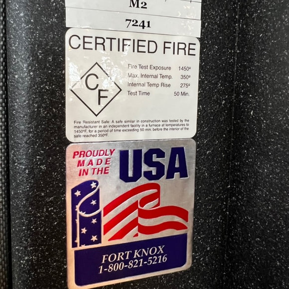 USED Fort Knox Spartan 7241 Gun Safe, photo 6