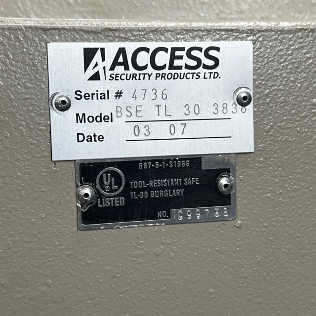 USED Access TL-30 Commercial Safe