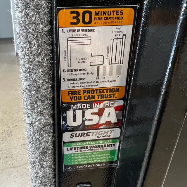 USED Liberty Centurion 12 Gun Safe, photo 9