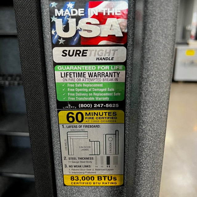 USED Liberty Colonial 30 Gun Safe, photo 8