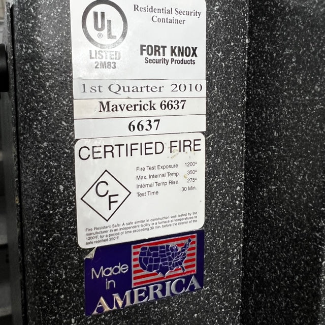 USED Fort Knox Maverick 6637 Home Safe, photo 6