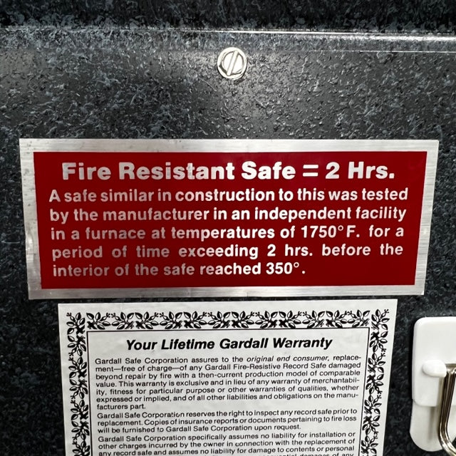 USED Gardall 4820 Home and Business Safe, photo 5