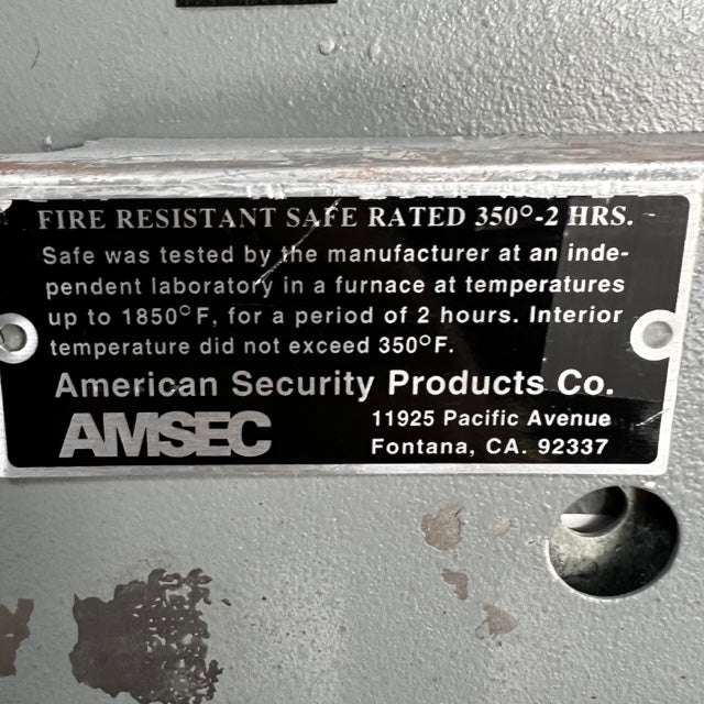 USED Amsec TL-30 Commercial Safe