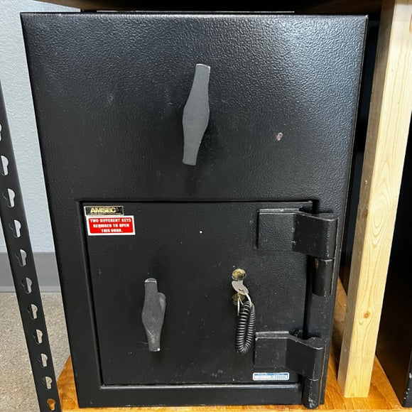 USED Amsec DST2014 Top Load Depository Safe, photo 1