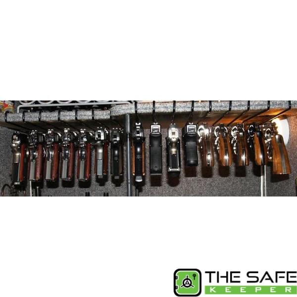 Gun Storage Solutions 2-Pack Handgun Back-Under Shelf Holders/Kickstands, image 2 