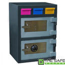 Hollon 3D-2820MM-KC Triple Drop Safe With Dial Lock, view 1