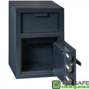 Hollon FD-2014K Deposit Safe with Dual Key Lock, view 2