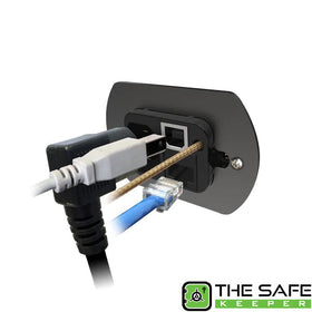 Liberty Safe Power Outlet Kit with USB and CAT-5 Ethernet Ports, image 2 