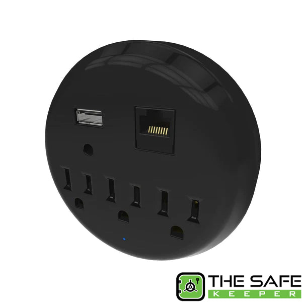 Liberty Safe Power Outlet Kit with USB and CAT-5 Ethernet Ports, photo 3