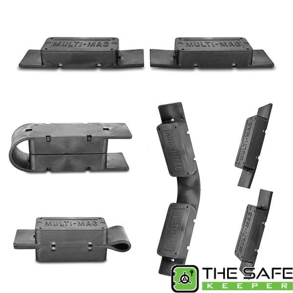 Multi-Mags Gun Rubber Coated Magnets