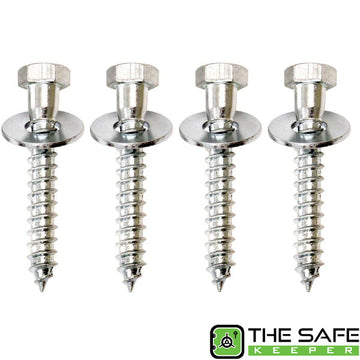 Safe Anchor Kit for Wood Floor 4 Bolts, image 1 