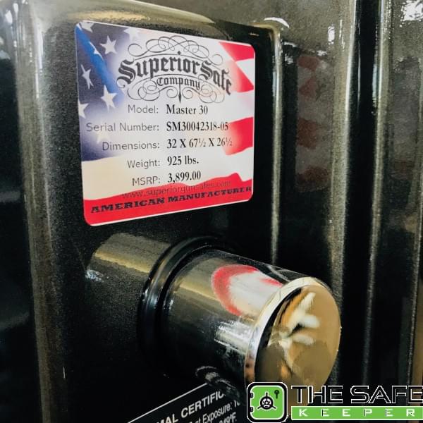 Superior Master 30 Gun Safe, photo 6